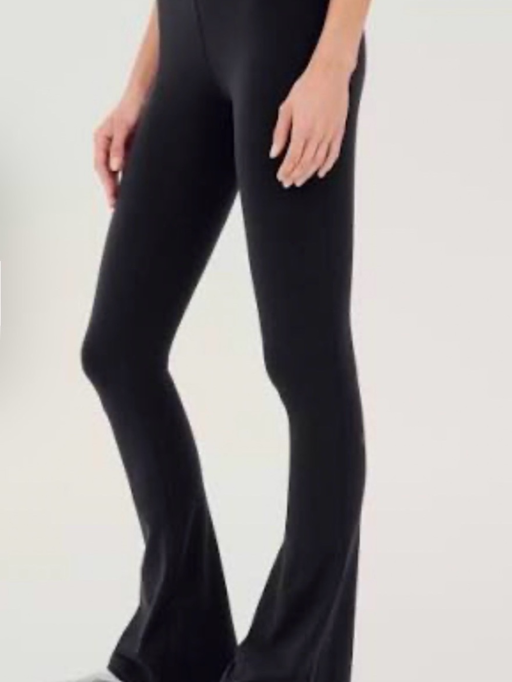 Splits59 Black Raquel Flared Leggings (Short)